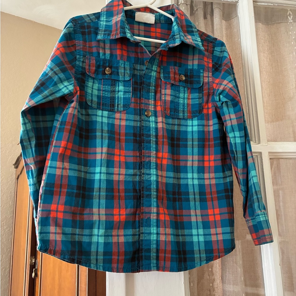 Crazy 8 100% Cotton Boys Button Down